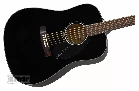Fender CD-60S Dreadnought Black ][ Gitara akustyczna