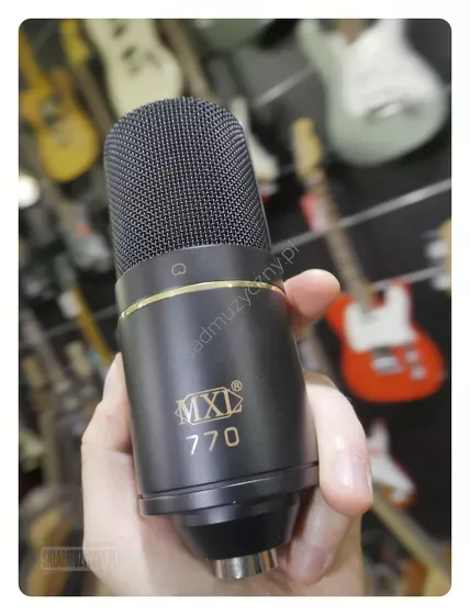 MXL 770 ][ Pojemnościowy mikrofon studyjny
