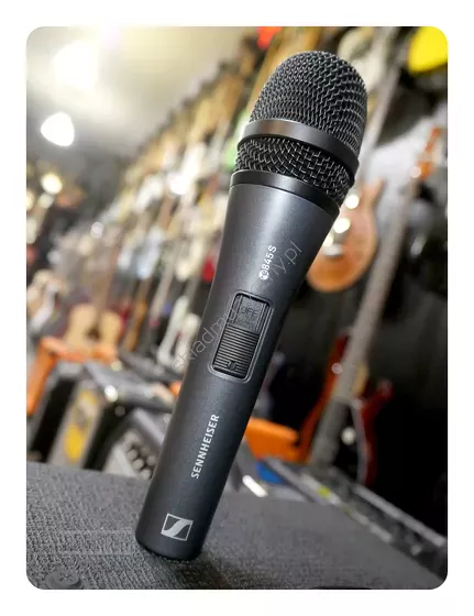 Sennheiser e845-S ][ Mikrofon dynamiczny do wokalu z wyłącznikiem