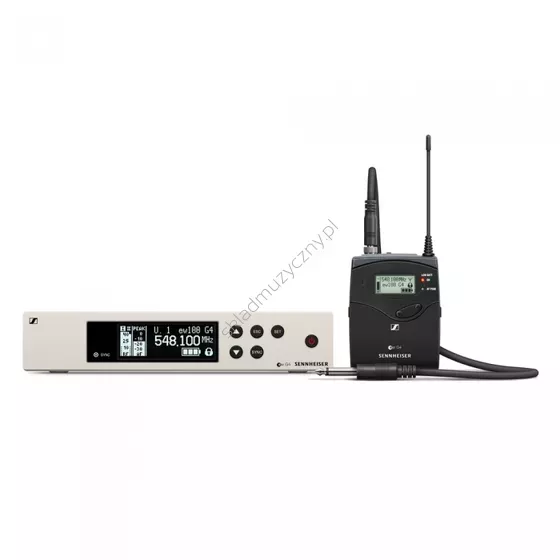 Sennheiser EW 100 G4-CI1-G ][ System bezprzewodowy z kablem instrumentalnym